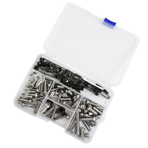 Complete fairing bolts - bolts, kit