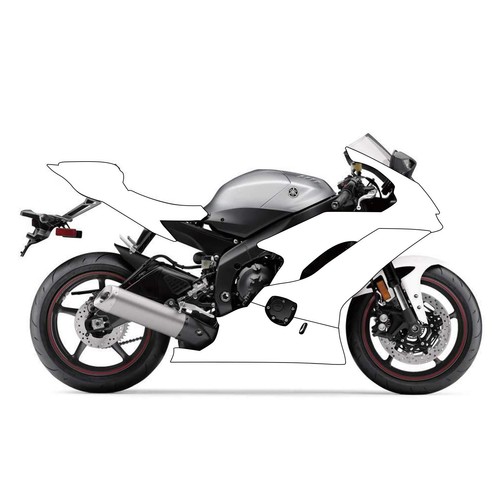 Fibreglass race fairing kit - race,
