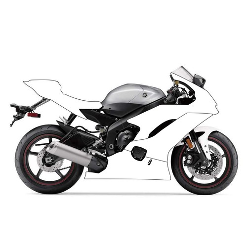 Fibreglass race fairing kit - race,
