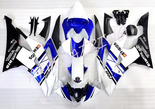 White blue black - white, injection